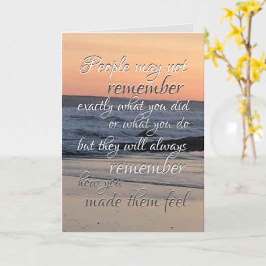 ファミリーフレンド同僚ことわざさようなら カード (黄色い花)