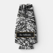 ファミリーブランドクールブラックボトルクール ボトルクーラー (裏面)