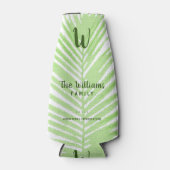 ファミリーブランド名パームリーフ ボトルクーラー (正面)