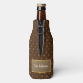 ファミリーブランド名ブラウンラベルボトル クール ボトルクーラー (ボトル裏面)