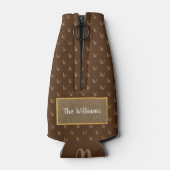 ファミリーブランド名ブラウンラベルボトル クール ボトルクーラー (裏面)