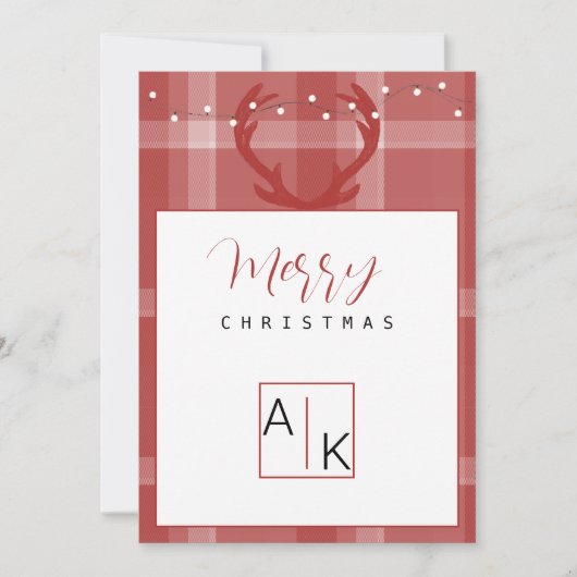 ファミリーブルゴーニュタータンチェックモノグラム シーズンカード (正面)