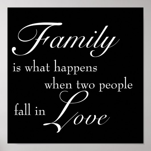 ファミリープリント ポスター (正面)