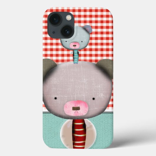 ファミリーベア Case-Mate iPhoneケース (裏面)