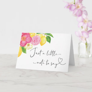 ファミリーベビーのレモンカードの妊娠リビール カード