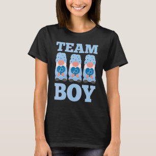 ファミリーベビーシャワーパーティー衣装チームボーイジェンダーRe Tシャツ