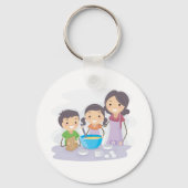 ファミリーベーキング キーホルダー (裏面)