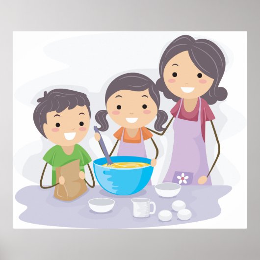 ファミリーベーキング ポスター (正面)
