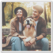 ファミリーペカスタマイズットの写真のアップロード シール (正面)