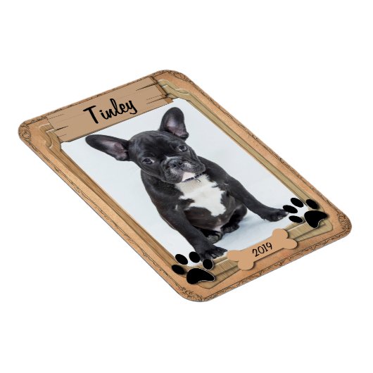 ファミリーペット写真テンプレート マグネット (右側)