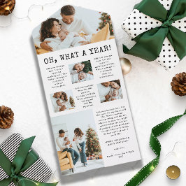 ファミリーホリデートリフォールドカード オールインワン招待状