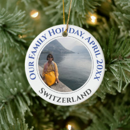 ファミリーホリデーメモリーズサミナリー セラミックオーナメント