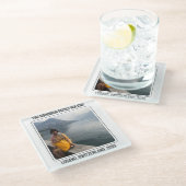 ファミリーホリデーメモリーズスーベリーコースター ガラスコースター (アングル)