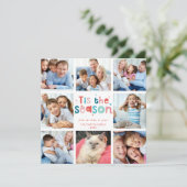ファミリーホリデー数々の8 photo instagram squares シーズンカード (スタンド正面)