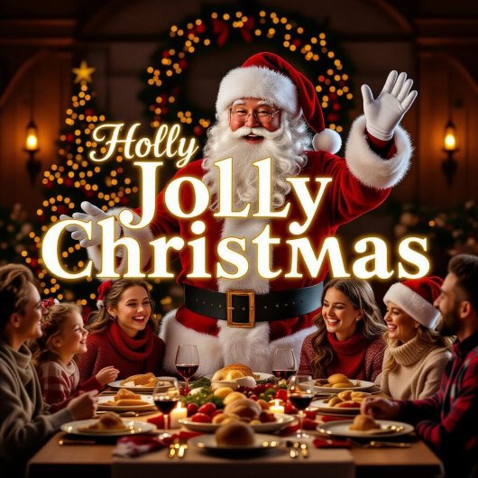 ファミリーホリーすてきクリスマス オーナメントカード