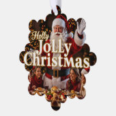 ファミリーホリーすてきクリスマス オーナメントカード (左)