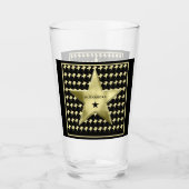 ファミリーホームシアターパーソナライズされたスター タンブラーグラス (正面)