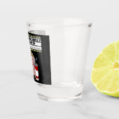 ファミリーホームシアターパーソナライズされた ショットグラス (右)