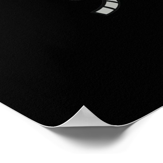 ファミリーホームシアター名前をカスタムする枠なし ポスター (角)