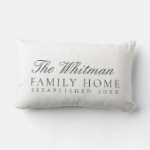 ファミリーホームホワイト ランバークッション (裏面)