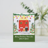 ファミリーホーム飾ドア シーズンポストカード (スタンド正面)