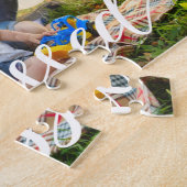 ファミリーボンディングパズル：パーソナライズされたフォトパズル ジグソーパズル (側面)