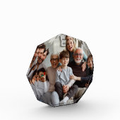 ファミリーボンディングモーメントアクリルフォトブロック フォトブロック (左)