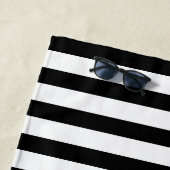 ファミリーボート航海のいかりブパーソナライズされたラック ビーチタオル (インサイチュ)