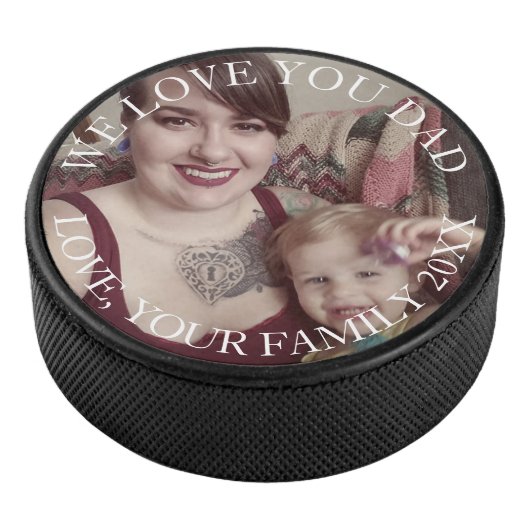 ファミリーポートレートフォトカスタムメッセージ アイスホッケーパック (3/4)