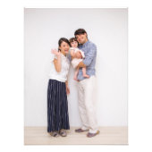 ファミリーポートレートプレミアムサテンフォトプリント フォトプリント (正面)
