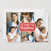 ファミリーポートレートホリデイ4フォトカード シーズンカード (正面)