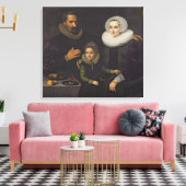 ファミリーポートレート キャンバスプリント (インサイチュ (リビング))