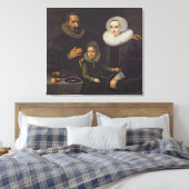 ファミリーポートレート キャンバスプリント (インサイチュ (寝室))