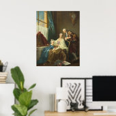 ファミリーポートレート – フランソワ – フバートドゥルーアファインアート ポスター (ホームオフィス)