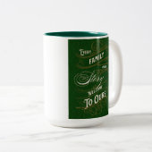 ファミリーマグへようこそ ツートーンマグカップ (正面右)