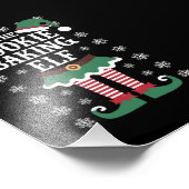 ファミリーマッチングザクッキーベーキング小妖精や小人クリスマス フォトプリント            (角)