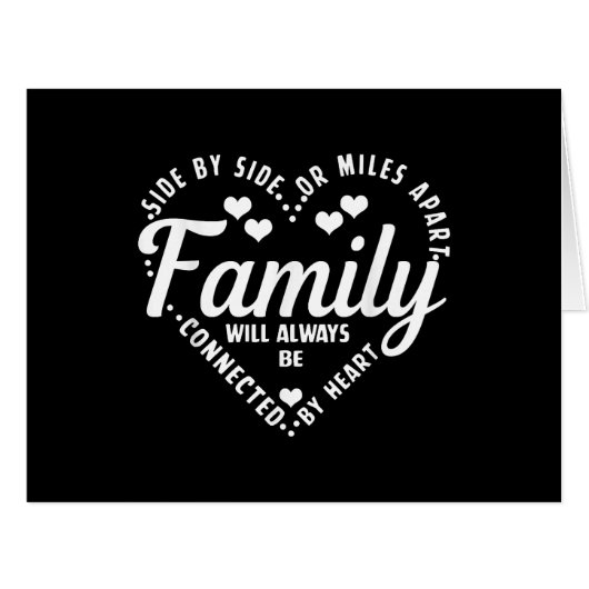 ファミリーマッチングシャツファミリーは常に接続されているB (正面横)