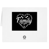 ファミリーマッチングシャツファミリーは常に接続されているB (裏面横)