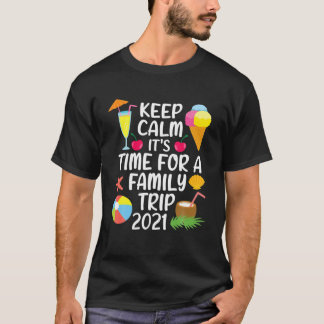 ファミリーマッチングバケーション2021ファミリートリップ Tシャツ
