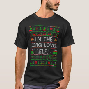 ファミリーマッチング クリスマス ビッグサイズ コーギー だよ Tシャツ