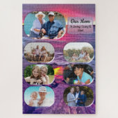 ファミリーマレコンサンセットフォトコラージュ0911 ジグソーパズル (縦)