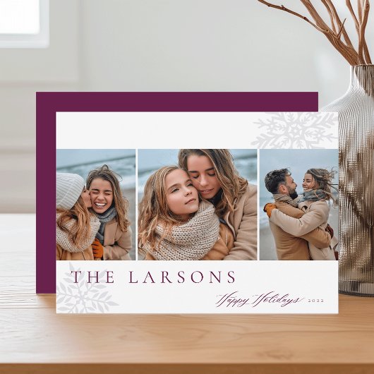 ファミリーマーキー |ハッピーホリデー3枚 シーズンカード