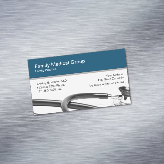 ファミリーメディカルドクター磁気ビジネスカード マグネット名刺 (インサイチュ)