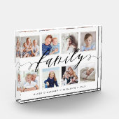 ファミリーメモリーフォトコラージュキープサケ フォトブロック (左)