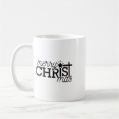 ファミリーメリークリスマスクリスクロスパジャマXma コーヒーマグカップ (左)