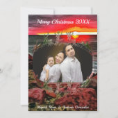 ファミリーメリークリスマスバンドレーズサンセット914 シーズンカード (正面)