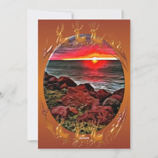 ファミリーメリークリスマスバンドレーズサンセット914 シーズンカード (裏面)