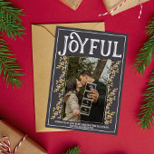 ファミリーメリークリスマス妊娠写真ホリデーカード シーズンカード