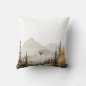 ファミリーモダンネーム枕キャビン素朴デコール クッション (裏面)