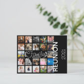 ファミリーモダンフォトコラージュファミリー懇親会 ポストカード (スタンド正面)